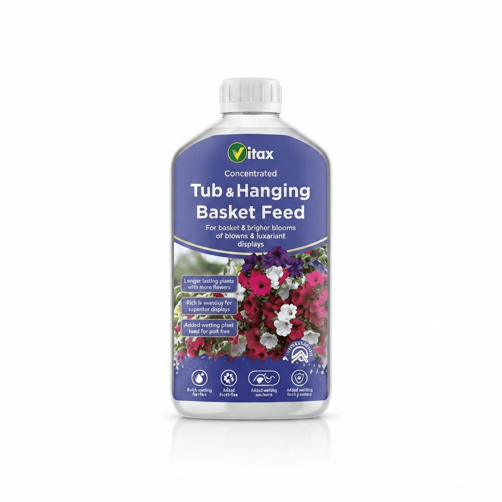 Vitax Tub & Hanging Basket Feed (1 Litre)