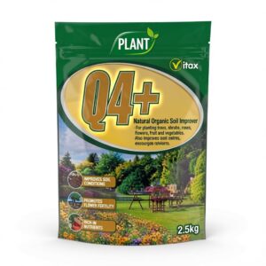 Vitax Q4+ Natural Organic Soil Improver (2.5kg)